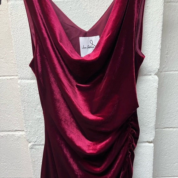 Sam Edelman Deep Red Velvet Dress - Picture 2 of 6